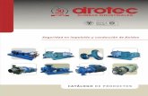 catálogo de productos - | Drotec | Bombas industriales ... · Drotec ofrece dos líneas de bombas centrífugas aptas para servicio continuo tanto en construcción horizontal como