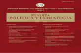 Revista Política y estRategia - Dialnet · secuencias inmediatas que afectan tanto a la ciencia política como a la praxis o acción política. En primer término, la imposibilidad