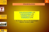 FRASEOLOGÍA COLOCACIONES (2) …diarium.usal.es/joluin/files/2013/10/fraseologia.pdfG. Corpas, Manual de fraseología, Madrid, Gredos, 1996. GRAMATICAL (I): LAS ORACIONES CAUSATIVAS.