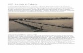 1957 - La riada de Valencia - Un lugar de Esparcimiento · ... la riada que supuso la mayor transformación de la historia moderna de la ... oficial llegó del buque de la Armada