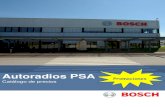 Autoradios PSA · 2013 * Ofertas limitadas al stock disponible Bosch Electronic Service 4 Peugeot, Citroen CD Changer IDC-A04 T6 Referencia PSA : 96639125XT