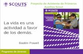 La vida es una actividad a favor de los demás. - scout.org scout.pdf · • Manual Descriptivo de Clase de Cargos (1994) según decreto 193 Gaceta Oficial Nº4.728 del 27 de mayo