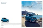 Nuevo Renault SANDERO · Nuevo Seguí viviendo la experiencia en  Renault SANDERO Renault recommends El período de garantía del vehículo 0 km es de 3 años a partir de la ...