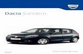 Dacia Sanderoimagenes.encooche.com/catalogos/pdf/64566.pdf · Dacia Sandero : un estilo que deja huella. Sus faros delanteros perﬁ lados dan más efecto al diseño expresivo y dinámico