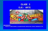 CLASE 3 EJE: ARTE · “Mierda de artista”. Piero Manzoni,1961 Performance de Fernando Pertuz, 1997 “Madre e hijo divididos”. ... Una obra de arte es la reproducción de cosas,