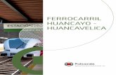 FERROCARRIL HUANCAYO - HUANCAVELICA · Sustitución de los aparatos de cambio de vía. Aprovechamiento de balasto existente y colocación de nuevo balasto. 1. OBJETIVO DEL PROYECTO