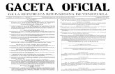 DE LA REPUBLICA BOLIVA lANA DE VENEZUELA · Resolución por la cual se designa al ciudadano Héctor Enrique Constant Machado, como Directorde EnergiaAtómica,de la Dirección General