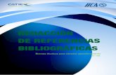 REDACCIÓN DE REFERENCIAS BIBLIOGRÁFICAS - … · Notas al pie de página 57 3.5.1. Generalidades 57 3.5.2. Notas al pie bibliográficas 59 IV. Elaboración de la lista bibliográfica
