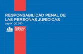 RESPONSABILIDAD PENAL DE LAS PERSONAS … · Responsabilidad Penal de las Personas Jurídicas Gobierno de Chile Junio 2011 • Antecedentes de la Ley N°20.393. a. Convención para