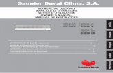 Saunier Duval Clima, S.A. - sdclima.com · SDC 021 W SDC 026 W SDC 036 W SDH 021 W SDH 026 W SDH 036 W Saunier Duval Clima, S.A. Identificación de las Piezas ...
