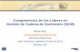 Competencias de los Lideres en Gestión de Cadena de ...approlog.org/.../08/competencias_SCM_m_rey_2010.pdf · – Descripciones de cada competencia – Indicadores comportamentales