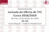 Presentación Jornada de Oferta de TFE Curso 2018/2019etsii-cr.uclm.es/wp-content/uploads/2018/05/JornadaOfertaTFE_1819.pdf · •Titulo del proyecto: Efecto del tipo de combustible