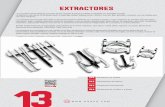 EXTRACTORES - urrea.com · Los extractores son herramientas que sirven para la remoción de piezas que desde su instalación son insertadas a presión. La mayoría de este tipo de