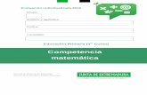 Cuaderno CM 3º definitivo - educarex.es · Evaluación individualizada en tercero de Educación Primaria Competencia matemática 3 ... En la clase de ciencias naturales, los alumnos