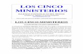 LOS CINCO MINISTERIOS - Iglesia Evangelica del … · IGLESIAS EVANGELICAS DEL MONTE Estamos en: ... en el nombre del Padre, y del Hijo, y del Espíritu Santo, ... se está mal usando