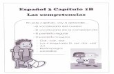Español 3 Capitulo lB Las competencias --El vocabulario ...maestraagnello.pbworks.com/f/Scanned+from+a+HS-workroom-Xerox-… · CapItulo lB hora PRUEBA DE VOCABULARIO lB V EL IMPERFECTO