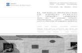 EL MODELO BARCELONA DE ESPACIO PÚBLICO Y DISEÑO URBANOdiposit.ub.edu/dspace/bitstream/2445/56293/1/Contreras Saldaña... · EL MODELO BARCELONA DE ESPACIO PÚBLICO Y DISEÑO URBANO
