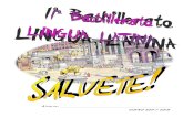 Alumno - Iniciopensalatina.es/descarga/SalveteLatin1Bachillerato201718.pdf · Departamento de Lenguas y Cultura Clásicas | Latín 1º Bachillerato | APastor | Obra registrada. Código
