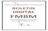 BOLETIN DIGITAL FMBM - fmbalonmano.com · boletin digital nº 8 temporada 2017/2018 19 de noviembre de 2017 página 3/63 noticias indice las selecciones madrileÑas de balonmano ya