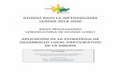 I CONVOCATORIA DE AYUDAS DEFINITIVA - …herreradelduque.com/archivos/Documentos/2017/02/22/BASES... · El sistema de ayudas en el marco de la medida ... generando empleo en el sector