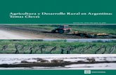 Agricultura y Desarrollo Rural en Argentina: Temas Clavessiteresources.worldbank.org/INTARGENTINAINSPANISH/Resources/... · SICOFHOR Sistema de Control de Productos ... ño del sector