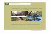 Declaración Ambiental 2012 - Agencia de Medio … · declaraciÓn ambiental año 2012 obras forestales de la divisiÓn de actuaciones en el medio natural declaración ambiental 2012