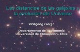 Las distancias de las galaxias y la evolución del Universociencias.bogota.unal.edu.co/fileadmin/content/oan/documentos/event... · la evolución del Universo Wolfgang Gieren Departamento