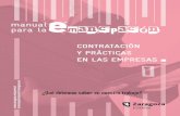 Manual para la Emancipación - La Web de la Ciudad de ... · tratación , que incluye a las Empresas de Trabajo Temporal y lo que con - viene saber sobre las prácticas de trabajo