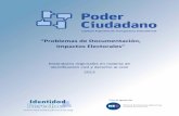 “Problemas de Documentación, Impactos Electorales” · DNI: Documento Nacional de Identidad (Argentina) ... Por su parte, la Declaración Americana de los Derechos y Deberes del