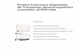 Primer Consenso Argentino de Trastornos … · Especialista en Psiquiatría y Psicología Médica. ... Medico neurólogo. ... fectadas por el virus de la inmunodeficiencia humana