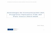 Estrategia de Comunicación del Programa Operativo … · recomendaciones para la aplicación de las medidas de información y publicidad en el ... Las principales recomendaciones