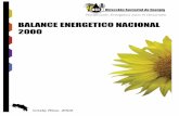 BALANCE ENERGETICO NACIONAL 2000 - Sitio … Nº11 SECTOR RESIDENCIAL: USOS DE LA ENERGÍA SEGúN TIPO DE USO POR zONA .....10 CUADRO Nº12: DISTRIBUCIÓN DEL CONSUMO DE COMBUSTIBLES
