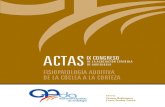 ACTAS IX CONGRESO - ASOCIACIÓN ESPAÑOLA DE … · No puede reproducirse, almacenarse en un sistema de recuperación o trasmitirse en forma alguna por medio de cualquier procedimiento,