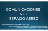 COMUNICACIONES EN EL ESPACIO AEREO - fedach.cl · espacio aereo direccion general de aeronautica civil departamento aerÓdromos y servicios aeronÁuticos subdepartamento servicios