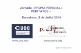 Jornada «PROVA PERICIAL i PERITATGE » Barcelona, 3 de ... · Els errors més freqüents comesos per un perit en el seu dictamen Rafael Orellana de Castro – perit cal·lígraf