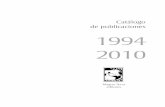 Catálogo de publicaciones 1994 2010 - …magnaterraeditores.com/catalogo2013.pdf · Aída Toledo Prensa y justicia PNUD – MINUGUA 2000. 11 Capacitando desde la perspectiva de género