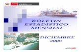 BOLETIN ESTADISTICO MENSUAL - Comisión de Promoción del ...export.promperu.gob.pe/pesca/Desembarques/Diciembre08.pdf · permiten elaborar en forma adecuada los diversos cuadros