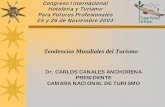 Tendencias Mundiales del Turismo - acgperu.com CANALES.pdf · ¾Folklore Danzas, Música, (Ceremoniales, ... las empresas Peruanas puedan tener éxito . ... •Compartir costos del
