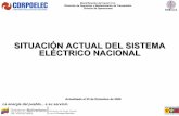 SITUACIÓN ACTUAL DEL SISTEMA ELÉCTRICO …cdn.eluniversal.com/2010/01/14/sistemaelectrico.pdf · Demanda de Potencia del Sistema Eléctrico Nacional Período 2002-2012. Electrificación