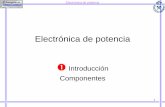 Introducción Componentes - Academia Madrid … · TRIAC Tiristor bidireccional . 29 Electrónica de potencia A1 A2 G V6 R1 2 L1.1m 1 2 0 TRIAC . 30 Electrónica de potencia M ...