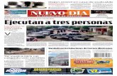 Dejan ataúd en casa de exalcalde - Nuevo Día – El …nuevodia.com.mx/wp-content/uploads/2018/01/... · 2018-06-19 · ... donde al revisar la escena del crimen detectaron un cartucho