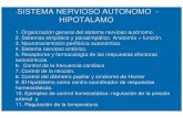 SISTEMA NERVIOSO AUTONOMO - HIPOTALAMOcampuscitep.rec.uba.ar/pluginfile.php?file=/125961/mod_resource... · EL HIPOTALAMO y LA HIPERTERMIA Impulsos llegan ... Temperatura corporal