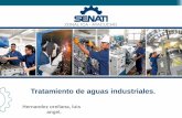 Tratamiento de aguas industriales. - MEC. DE …gomez2010.weebly.com/uploads/5/8/0/2/5802271/tratamiento_de_agu… · ¿Qué es tratamiento de aguas Industriales? •Es el mecanismo