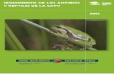 Seguimiento de los anfibios y reptiles de la CAPV y vegetales de interés comunitario para cuya conservación es necesario designar zonas especiales de conservación, han sido incluidas