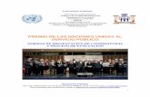 PREMIO DE LAS NACIONES UNIDAS AL SERVICIO … essa/oic/archivos oic/Premio ONU 2015... · la innovación; elevar la imagen del servicio público; ... Los premios de administración