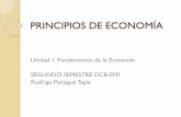 PRINCIPIOS DE ECONOMÍA - … · Los diez principios de la economía 6. La economía y su relación con otras ciencias . ... dispone la ciencia de la economía y es con el que ...