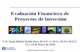 Evaluación Financiera de Proyectos de Inversiónterritorio.s3-website-us-east-1.amazonaws.com/archivos/clases/... · c) Proyectos de reemplazo: reducción de costos o modernización