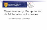 Visualización y Manipulación de Moléculas Individuales · Cuando la célula no es una bolsa de reacciones •Compartametalización •No existe una difusión ideal: concentraciones