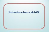 Introducción a AJAX - um.es · • Proporciona un API para el control y manipulación de historial • Proporciona en el lado del cliente para la manipulación de URL y marcadores/favoritos