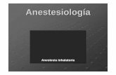 TRONCAL Anestesia Inhalatoria - webs.ucm.eswebs.ucm.es/info/secivema/apuntesanest/troncalanestesiainhalatoria... · Representación esquemática de la máquina de anestesia Poco voluminosos,